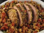 Pork and Cajun Chickpeas (for slowcooker)