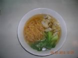 Wonton, Choy Sum & Noodles Soup