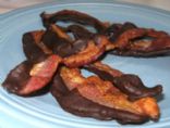 Easy Dark Chocolate Covered Bacon