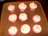 Sweetheart Strawberry Mini Cupcakes