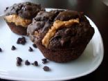 Chocolate Peanut Butter & Banana Muffins