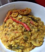 Oats upma (1 cup oats raw)