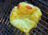 scrambled egg,ham,cheese muffins