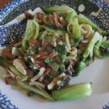 Bok Choy with Noodles