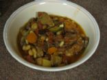 Crock pot Fresh Vegetable & Venison Stew