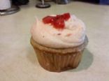 Pink Strawberry Cupcakes with Strawberry Frosting