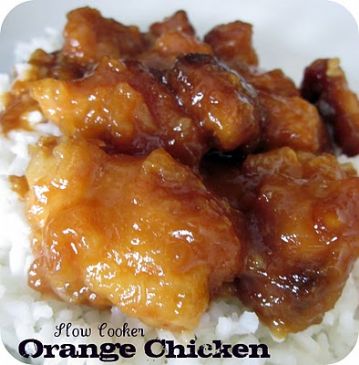 Slow Cooker Orange Chicken Recipe