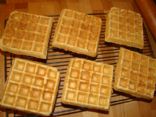 Whole Wheat Flaxseed Belgian Waffles