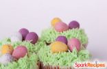 Vanilla Easter Grass Cupcakes