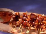 Bacon Wrapped Shrimp with Chipotle BBQ Sauce