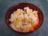 Milk Rice with Fruits