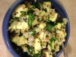 Zucchini Artichoke Quinoa Salad