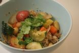 Cumin Scented Quinoa & Roasted Root Vegetable Hash