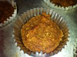 Hint of Chocolate Pumpkin Protein Muffins