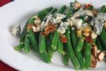 Green Beans Almondine with Blue Cheese