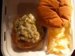 Green Chili Cheese Burgers