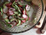 Cucumber Radish Salad