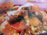 Lamb and apricot tagine with citrus couscous