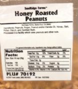 Honey Roasted Peanut Butter (fresh grind - Central Market)