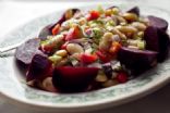 Marinated GIant White Beans and Beets (NY Times)