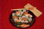 Yellow fin nori rolls