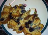 Baked Blueberry Almond Muffin French Toast