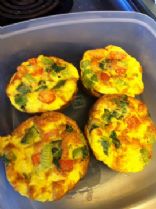 Fresh Veggie Frittata Cups