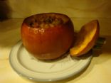 Sausage Stew in Pumpkin bowl