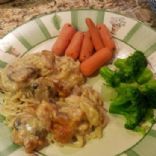 Aunt Patsy's Chicken Tettrazini with home canned chicken