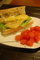 Zesty Fish Po Boys