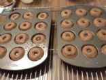 Mini Chocolate Baked Donuts