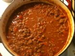 Paige's Low Carb Chilli