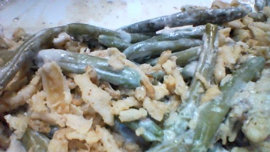 Creamy Green Bean Casserole Recipe | SparkRecipes