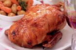 CRISP ROAST DUCK WITH PORT WINE GLAZE