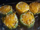 Quinoa and Baby Bella Stuffed Bell Peppers