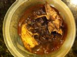 Slow-cooker beer-braised pork and black bean soup