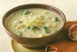 Cheese Soup with Broccoli & Cauliflower 