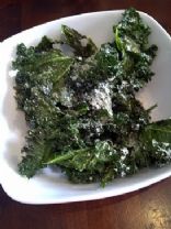 Roasted Kale Chips with Parmesan