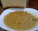 Simple Cretan chickpea soup