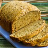 Bread Machine Recipe - Whole Wheat & Rye Bread w/ Oats, Bran & Flax Seed w/ No Added Salt or Oil