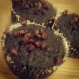 Healthy Chocolate Chocolate Chip Muffins