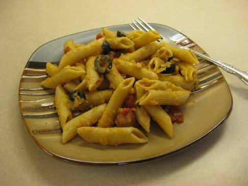 Tomato Mostaccioli Recipe | SparkRecipes