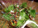 Chocolate bell pepper salad (www.cookoutloud.com)
