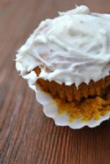 Easy Pumpkin Muffins with Cream Cheese Icing