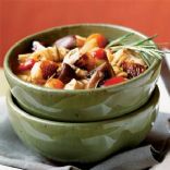 Roasted Vegetable-Rosemary Chicken Soup