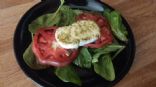 Tomato Mozzerella and Spinach Salad