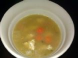 Chicken soup, cold remedy