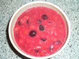 Blueberry Rhubarb Apple Sauce