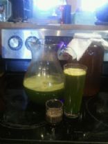 Green Raw Breakfast or Snack Juice