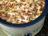 Slow Cooker Turkey Sausage Breakfast Casserole